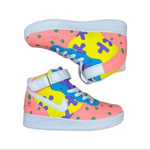 High Top Sneakers, y2k shoes, 90s style, Size 5